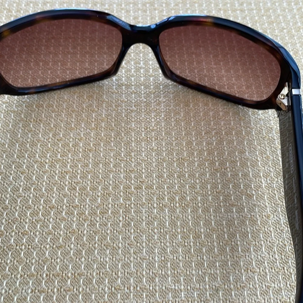 Coach sunglasses with case .  EUC - Picture 10 of 12